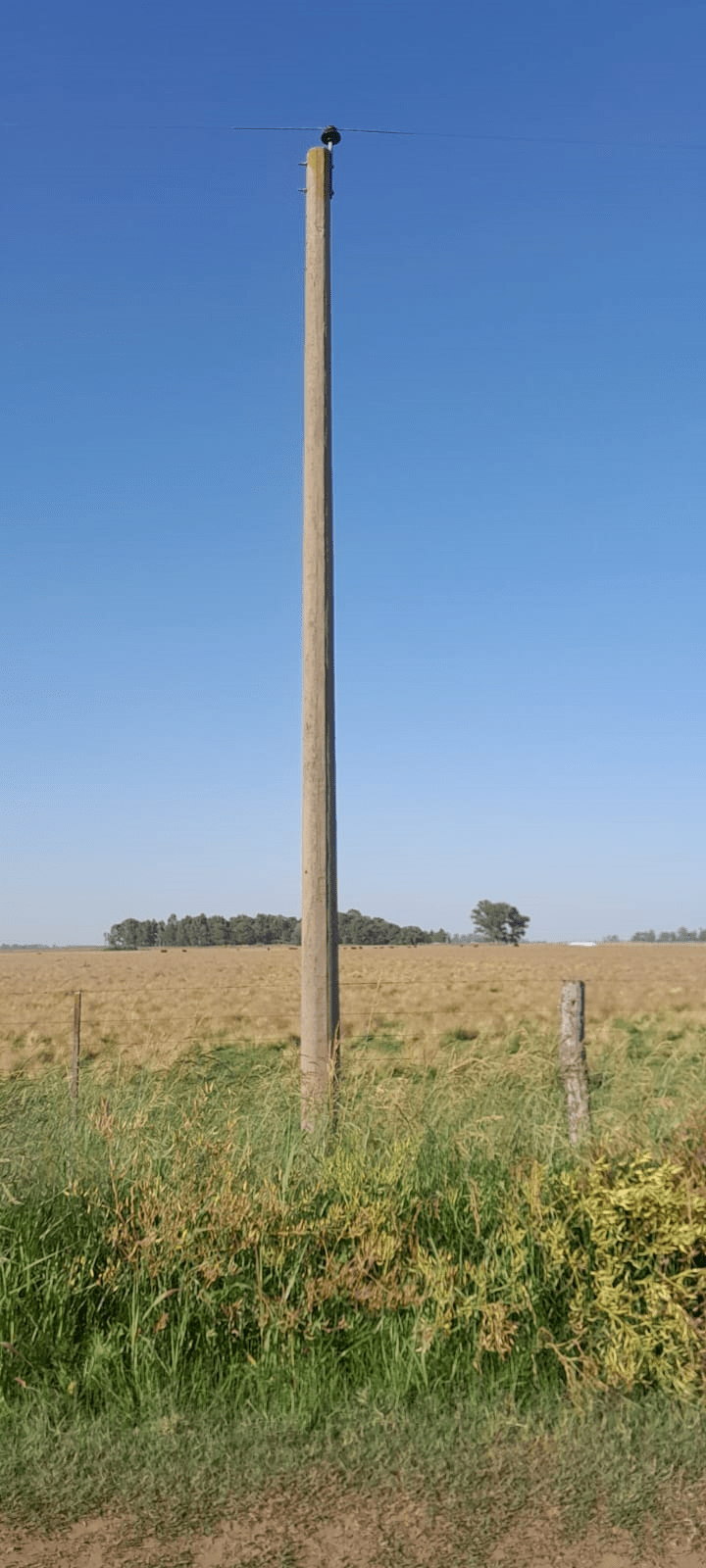 Construcción de líneas aéreas rurales retorno por tierra (MRT)